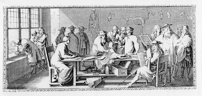 The Anatomy Lesson, Dissection at the Jardin des Plantes by Sebastien I Le Clerc